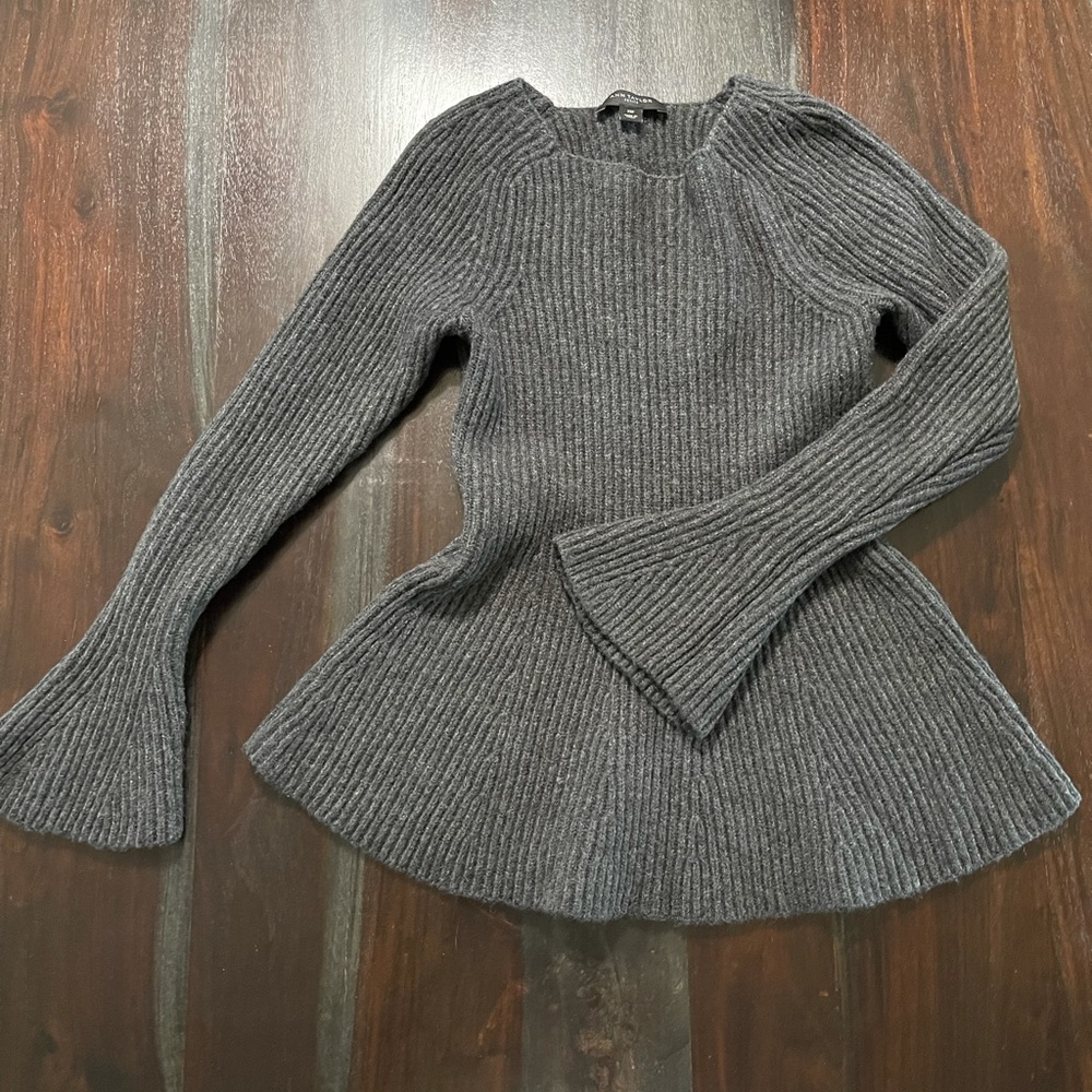 COPY - XSP Ann Taylor Bell Sleeve Dark Gray